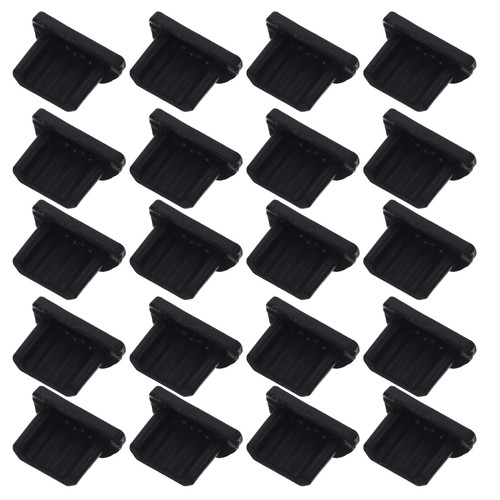 65 Pcs Bouchons à Poussière Mobile Silicone Trou Couvercle Port Bouchon de Charge - Photo 6 sur 7