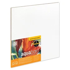 Aquabord Museum Quality Watercolor Panel 12x12 Inch Acid Free Hardbord