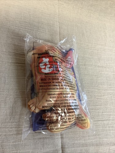 Sealed TY Mcdonalds Ty Teenie Beanie Baby Bushy the Lion (#18) 2000 - Picture 3 of 3