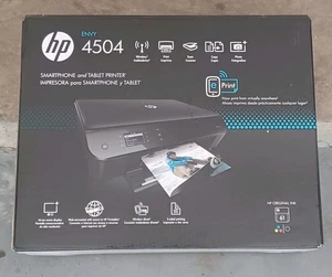 HP Envy 4504 All-in-One Inkjet Printer Wireless Print Copy Scan Brand New In Box