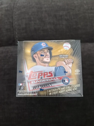 2017 Topps Series 1 MLB Baseball Jumbo Hobby Box - Factory Sealed
