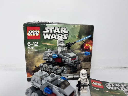 Lego 75028 Star Wars Clone Turbo Tank Microfighters Set 100% komplett mit Anleitung - Bild 5 von 7