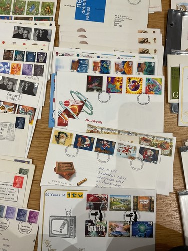 GB first day covers, packed by weight, 5kg, good/fair con, some dup #w146 - Picture 12 of 19