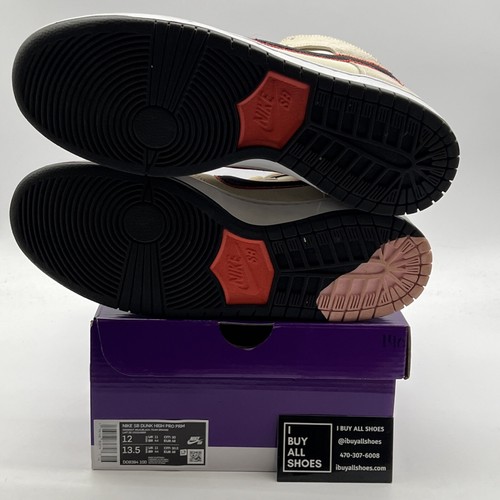 Size 12 - Nike Dunk SB High San Francisco Giants (DO9394-100) - Picture 8 of 9