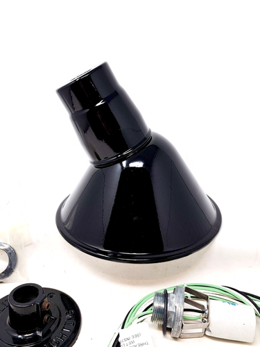 LSI INDUSTRIES 9" ABOLITE ABGEWINKELTER REFLEKTOR GLÄNZEND SCHWARZ - AD150 FEHLENDER HALS - Bild 4 von 8