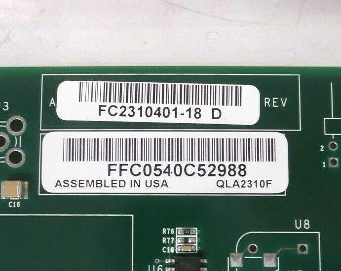 Used Q-Logic FC2310401-18 D Fibre Single Port Channel Adapter | QLA2310F | 2GB   - Image 2 of 4