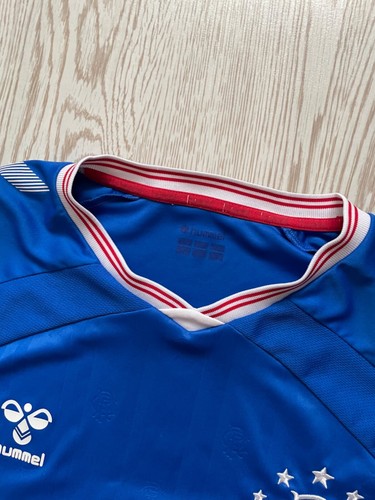 Rangers FC Hummel football jearsey shirt size L/XL - Picture 4 of 9