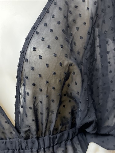 Copricostume da bagno Time and Tru nero copricostume donna taglia M 8/10 - Foto 4 di 16