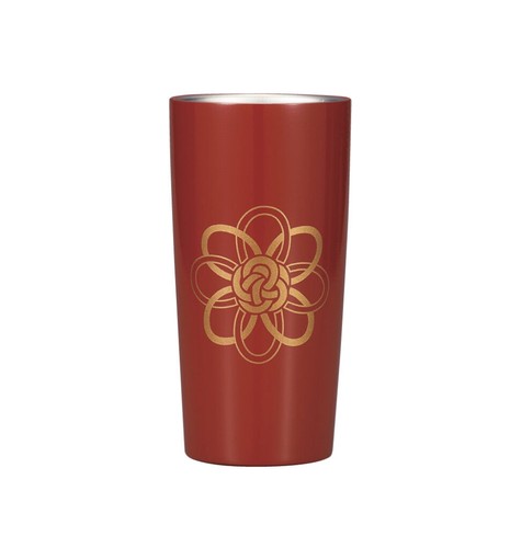Japan Stainless Steel Tumbler 15 oz Mizuhiki Ume Flower Traditional Japanese - Picture 8 of 8