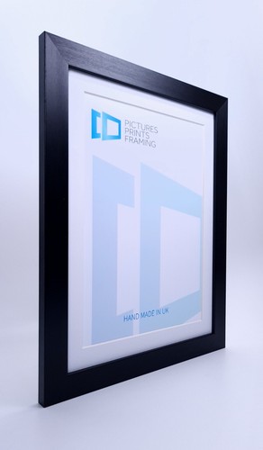 Schwarz Foto Bild Poster Rahmen & Halterung 28mm passend 3x3 Zoll - 18x26 Zoll Plexiglas - Bild 18 von 23