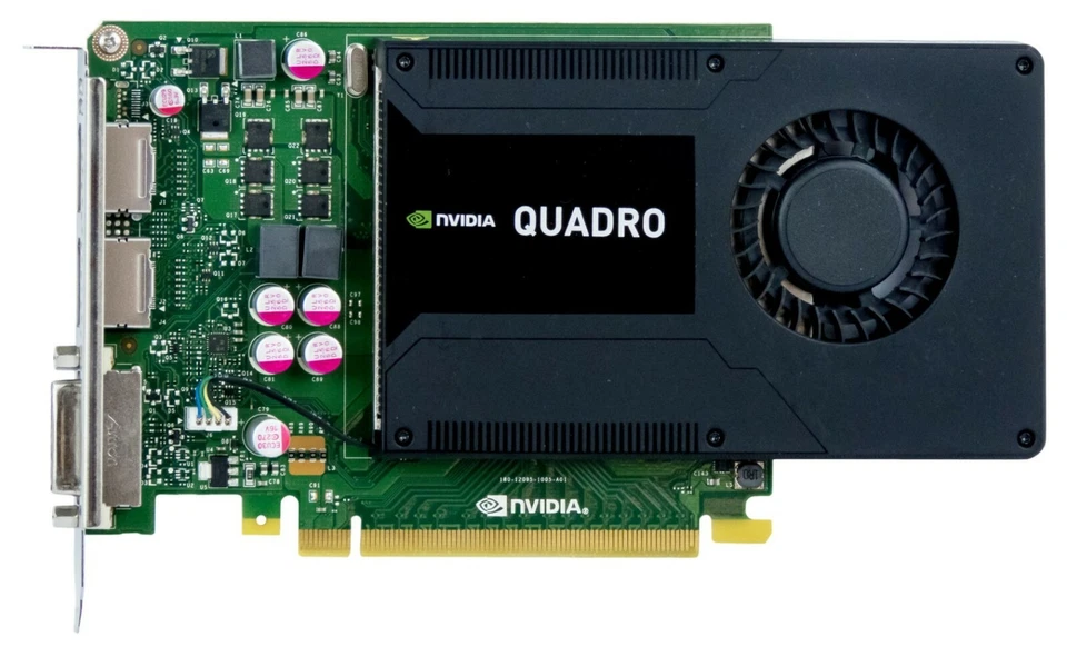 Graphics Card NVIDIA QUADRO K2000 2GB GDDR5 2xDP DVI CAD Professional 128-BIT - Image 2 of 4