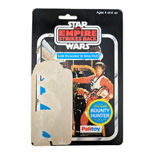 Star Wars Vintage 1982 Palitoy Luke Skywalker X-Wing Pilot 45-Back Cardback 100%