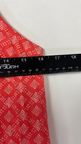 Old Navy Womens Mini Dress Sleeveless Strappy Geometric Print Red Size Small. - Bild 14 von 20