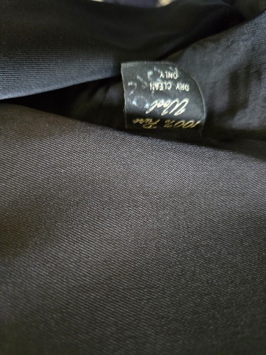 MARC BAXIS Los Angeles 100% Pure Wool Vest Adjustable Brown Black Men's Size L - Picture 7 of 7