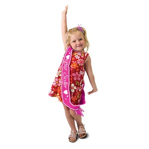 Beistle 60196 Big Sister Satin Sash Pack of 6