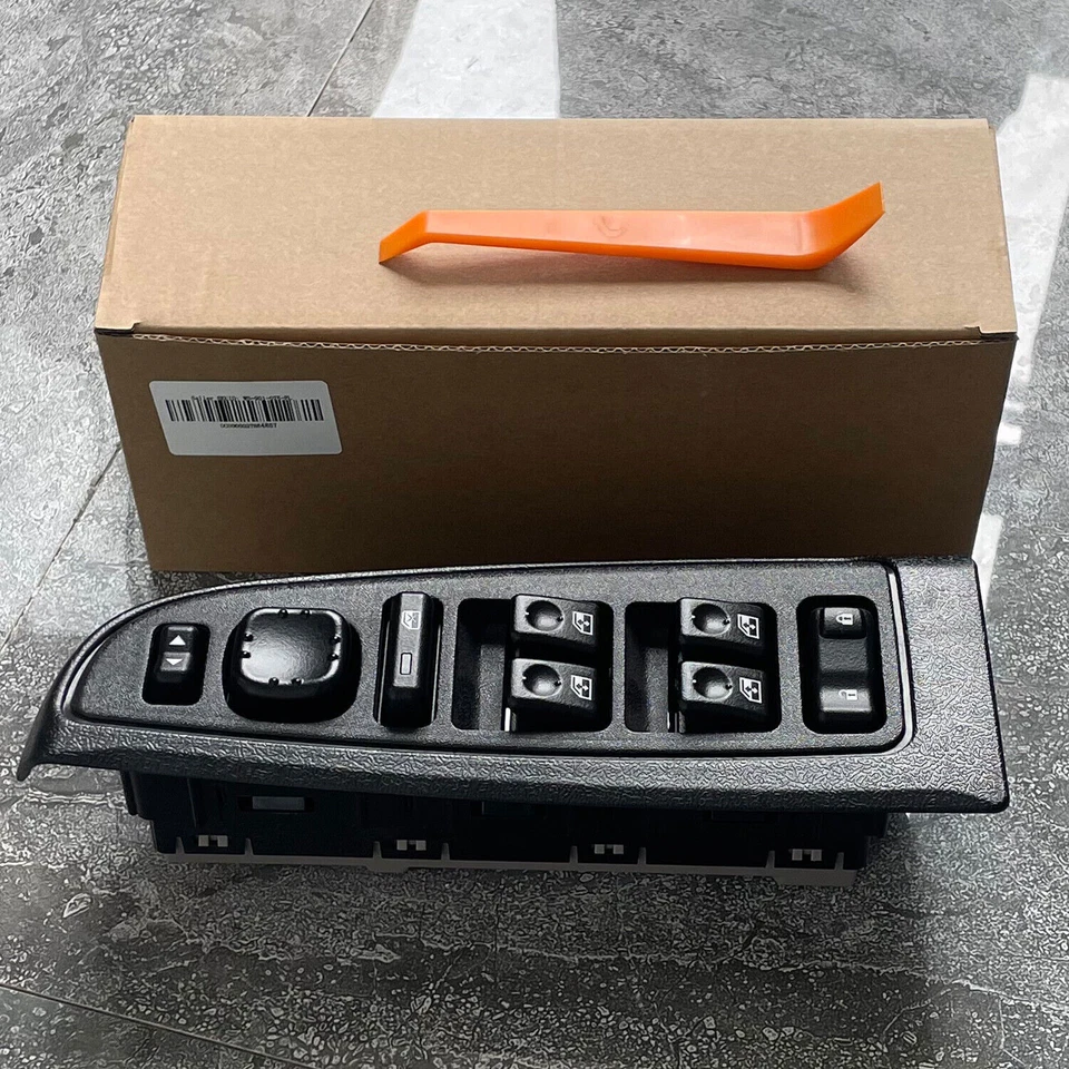 Master Power Window Switch & Bezel for 2003-07 Silverado Sierra Crew Cab Driver - Image 3 of 4