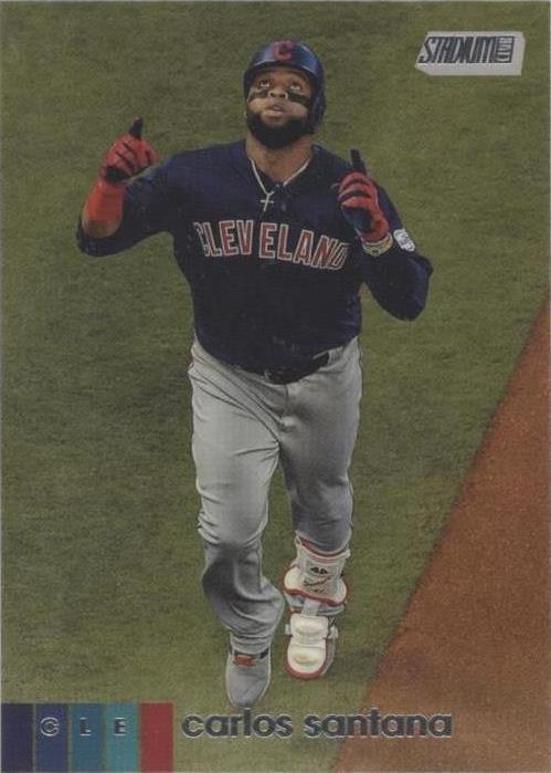 2020 Topps Stadium Club - Carlos Santana #235 - 1 of 1
