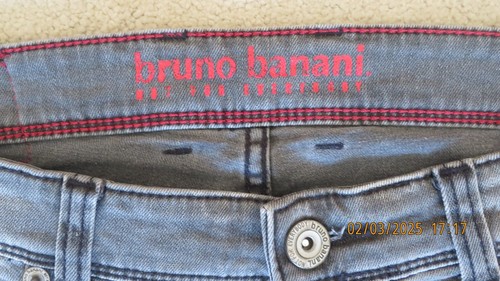 bruno banani Herren-Stretch-Jeans Gr.W32 L32 Mittel-Grau topp Pflegezustand - Bild 3 von 12
