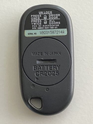 1996 1998 1999 2000 Honda Civic sin llave 3 botones control remoto A269zua106 fabricante de equipos originales - Imagen 10 de 12