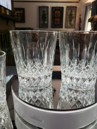 (4) DOF Double Old Fashioned Glass Tumbler 4" tall, Crystal Mikasa "Old Dublin" - Picture 5 of 14