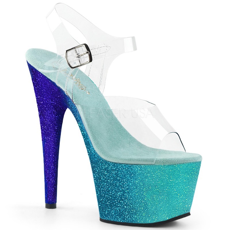 ADORE - 708 Sole Sfumati GLITTER plateau by Pleaser-VARI COLORI ADORE - 708 Sole Sfumati GLITTER plateau by Pleaser-VARI COLORI