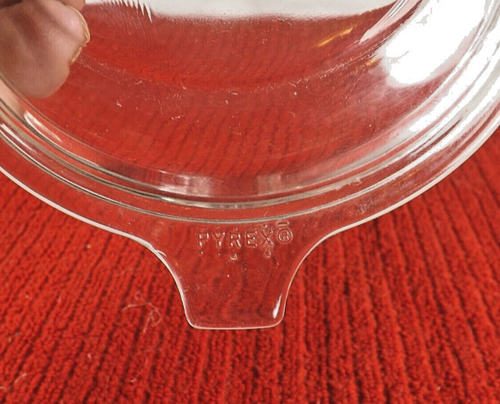 1 PYREX Casserole Lid 681-C-17 Replacement Lid Clear Excellent Condition - Picture 3 of 4