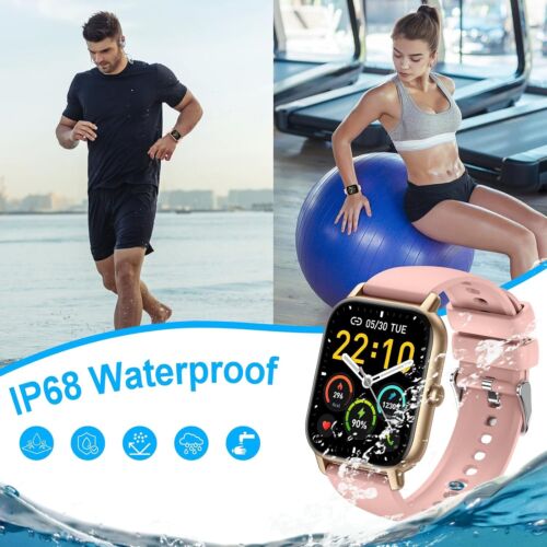 Smartwatch Uomo Donna con Effettua o Risposta Chiamate, 1.85" Orologio Digitale - Zdjęcie 21 z 43