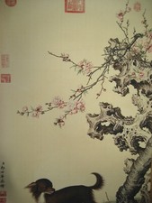 中国美術品　工筆画　陳年　陳半丁　半丁老人　サイズ　59✖️84cm 中国美術品 工筆画 陳年 陳半丁 半丁老人 サイズ 59✖️84cm 古董
