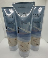 Bath & Body Works Midnight Swim Body Cream 8 oz x3