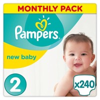 Pampers Premium Protection Nappies Baby Monthly Saving Pack - Size 2, Pack O Pampers Premium Protection Nappies Baby Monthly Saving Pack - Size 2, Pack O