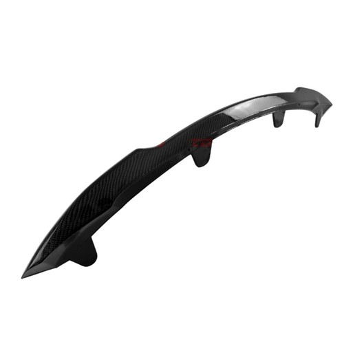 Painted + Carbon For Toyota Auris Corolla 5DR V Style Front Bumper Lip Spoiler - Picture 8 of 11