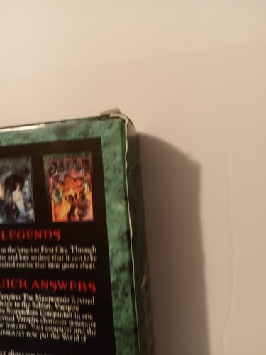 Vampire The Masquerade CD-ROM Reference Guide And Character Generator Big Box PC - Picture 7 of 11