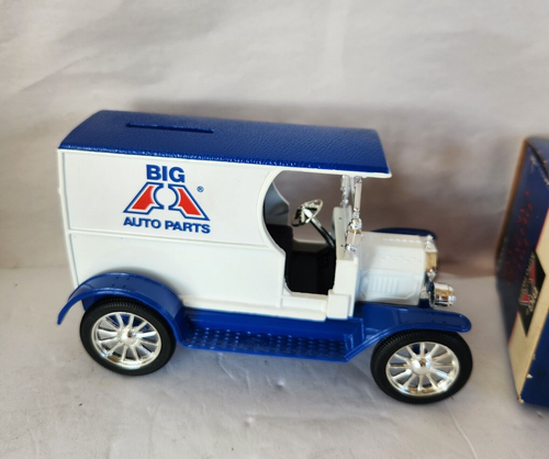 Ertl 912 Metal Die Cast Big Auto Parts 1993 Coin Bank 3.5" Tall 6" Long # 7 - Picture 5 of 9