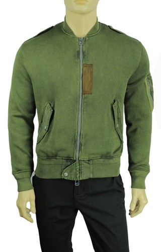NUOVA POLO RALPH LAUREN GIACCA BOMBER COTONE OLIVA INVECCHIATO S $395 - Foto 1 di 6