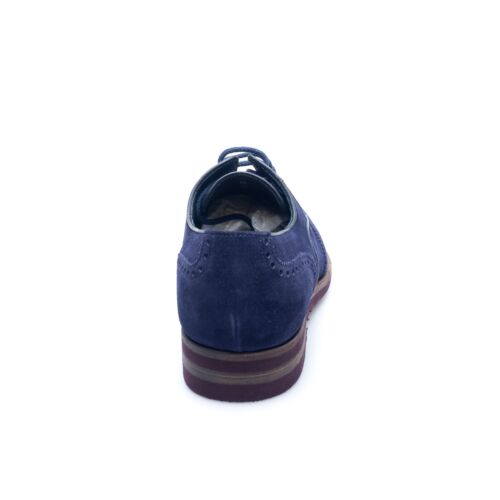 A. Testoni Derby Zapato Oxford Wingtip ante Informal Pantorrilla UK: 6 US: 7 Eu - Imagen 5 de 6