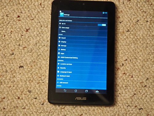Asus Memo Pad ME172V 7" 16GB, 1GB Ram Android Tablet - Picture 3 of 14