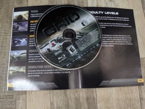 Play Station 3 Game Bundle Lot 8 Games Includes Grid PGA Tour Grand Theft PS3. - Picture 7 of 10