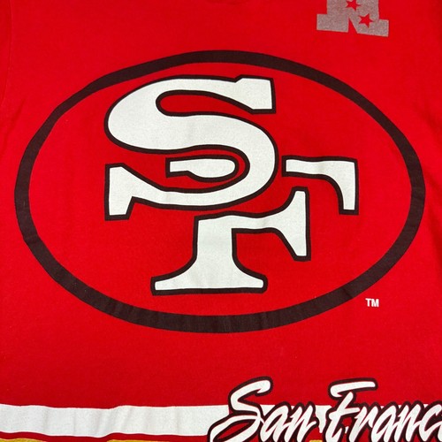 T-shirt AOP 1994 San Francisco 49ers Salem Sportswear Salem Craig Montana Rice - Foto 2 di 5
