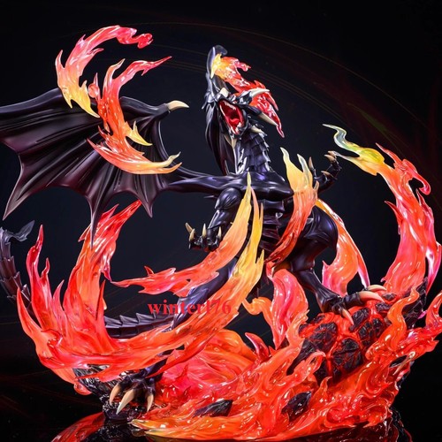 Vorverkauf Anime Yu-Gi-Oh 35cm Red Eyes Black Dragon PVC Figur Modell Statue Pendan - Bild 10 von 11