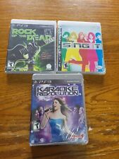 Three New In Packaging Playstation 3 Games Rock of the dead Sing...