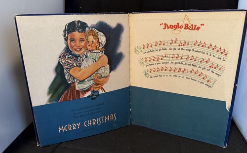 Vtg 1946 Christmas Book-Little Janie's #3286 - Picture 11 of 11