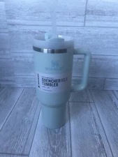 NEW Stanley Flowstate Quencher H2.0 Tumbler Eucalyptus 40 oz Original Packaging