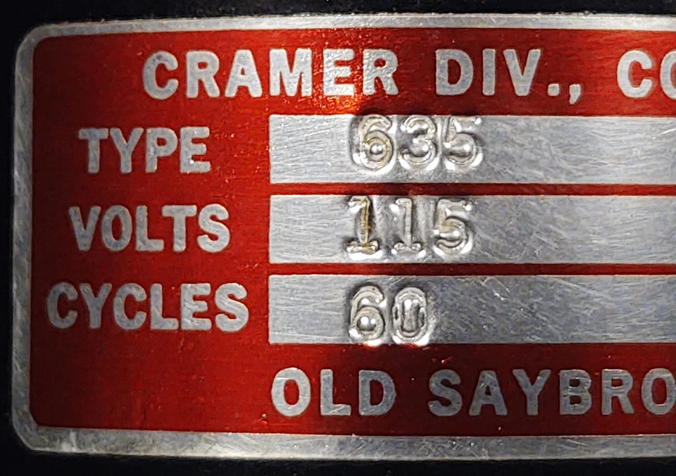 Totalizador de tiempo Cramer 635 de 5 dígitos Foto 3 de 4