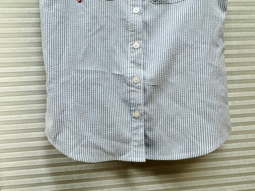Magellan Outdoors Youth Classic Fit Sleeveless Button Up Shirt | Size M (8-10) - Picture 4 of 9