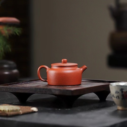 Tetera 110cc Yixing Zisha Arcilla Púrpura Original JiangpoNi Hecha a Mano Dezhong Puer - Imagen 2 de 9