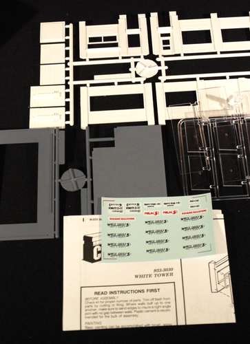 Nuevo de Lote Antiguo Walther's Cornerstone White Tower Restaurant HO Escala 1/87 Kit 933-3033 - Imagen 6 de 9