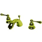 Kingston Brass Vintage Two Handle 4" to 8" Mini Widespread Lavatory Faucet with 