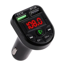 Wireless Bluetooth Car FM Transmitter MP3 Player Radio Adapter Kit USB Charger 