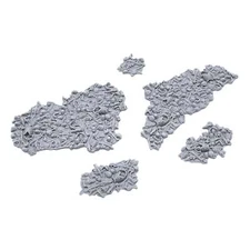 Bone Piles by Printable Scenery, 3D Printed Tabletop RPG Scenery