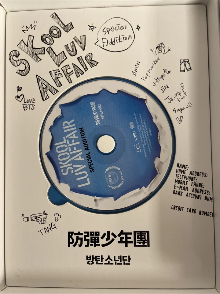 Skool Luv Affair by BTS (CD, 2020) — 第 3/4 张图片
